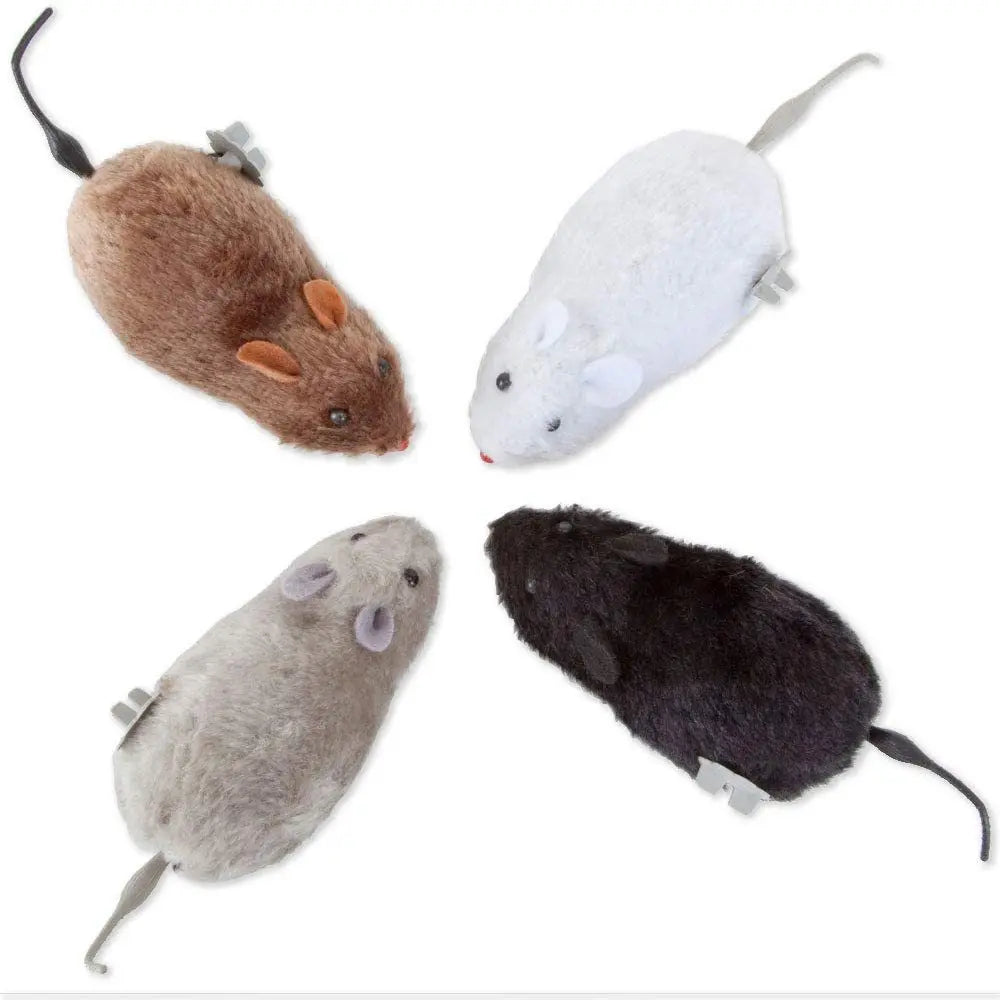 Lifelike Running Mouse Toy