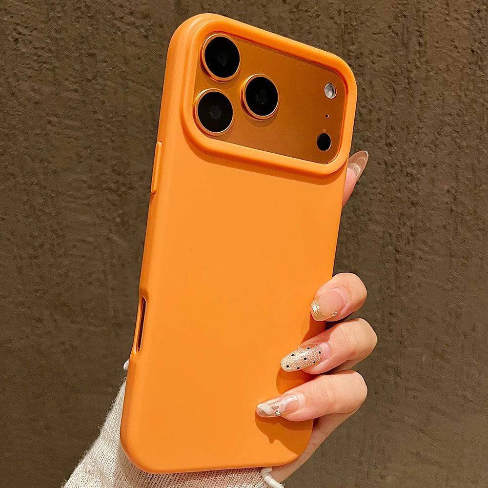 iPhone Case 17 Series – Candy Color Silicone