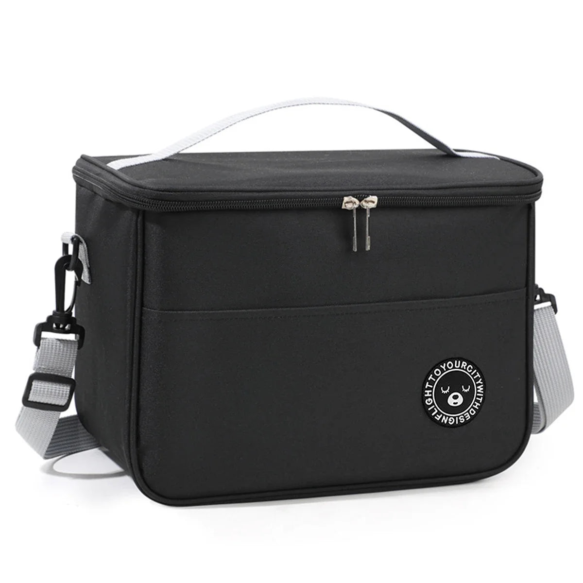 Insulated Lunch Tote Bag – Thickened Aluminum Foil Bento Bag for Office & Students