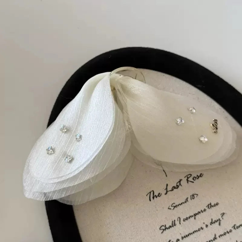 High-Grade Retro Simple Mesh Butterfly Hair Clip For Women