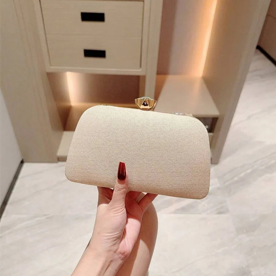 Women Flower Printing Evening Bag sequins Handbag Handmade  Embroidery Clutch Purse Elegant Evening Party Bride Handbag