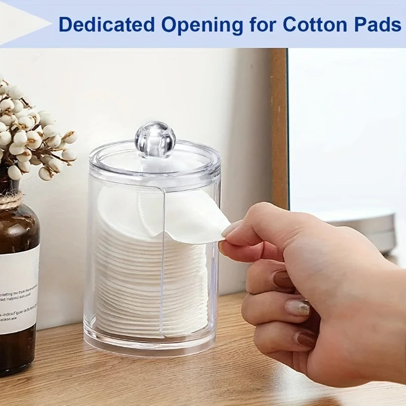Round Acrylic Makeup Organizer – 1/2pcs