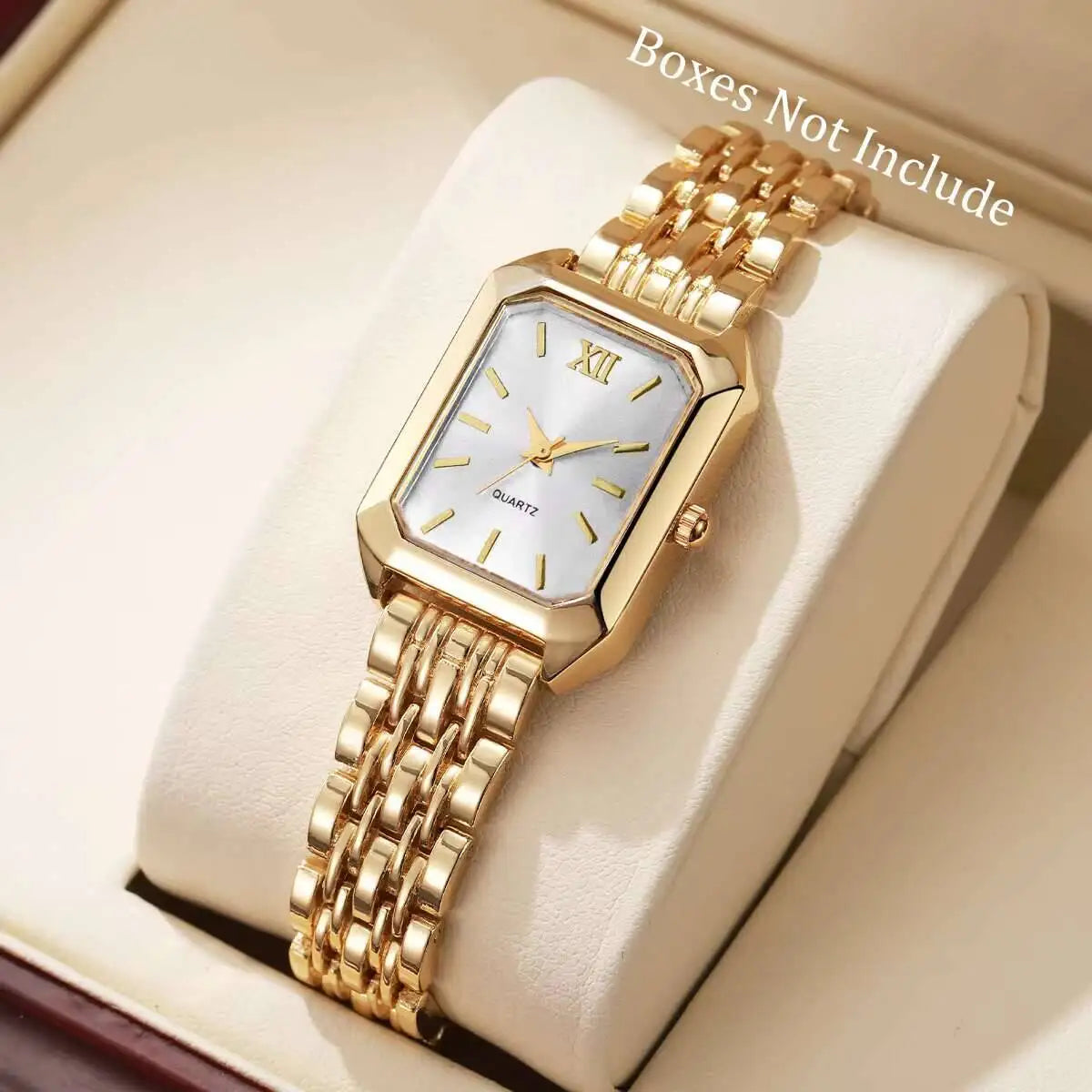 Rectangle Quartz Women Watch