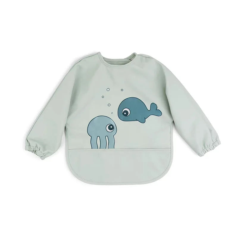 Ayaco.Fan PU Baby Bib – Cartoon Design