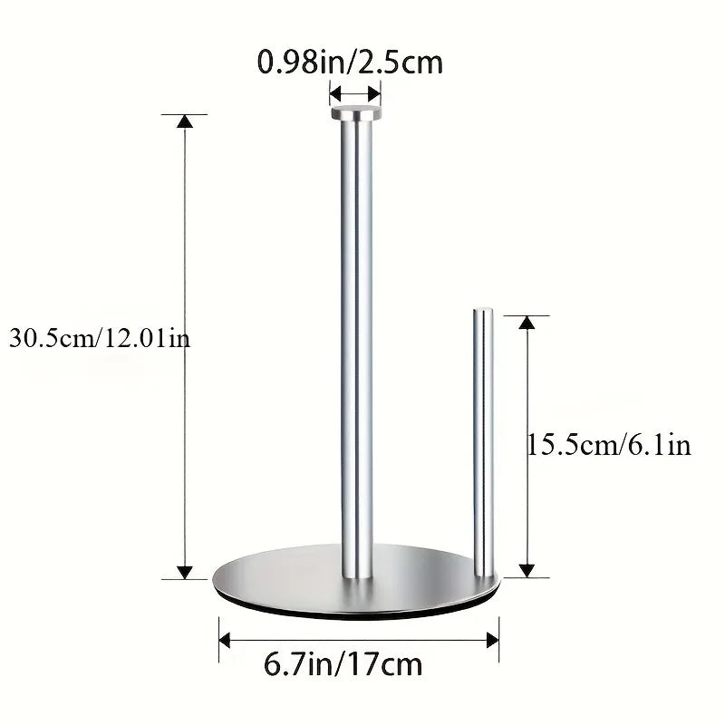 Stainless Steel Paper Towel Holder