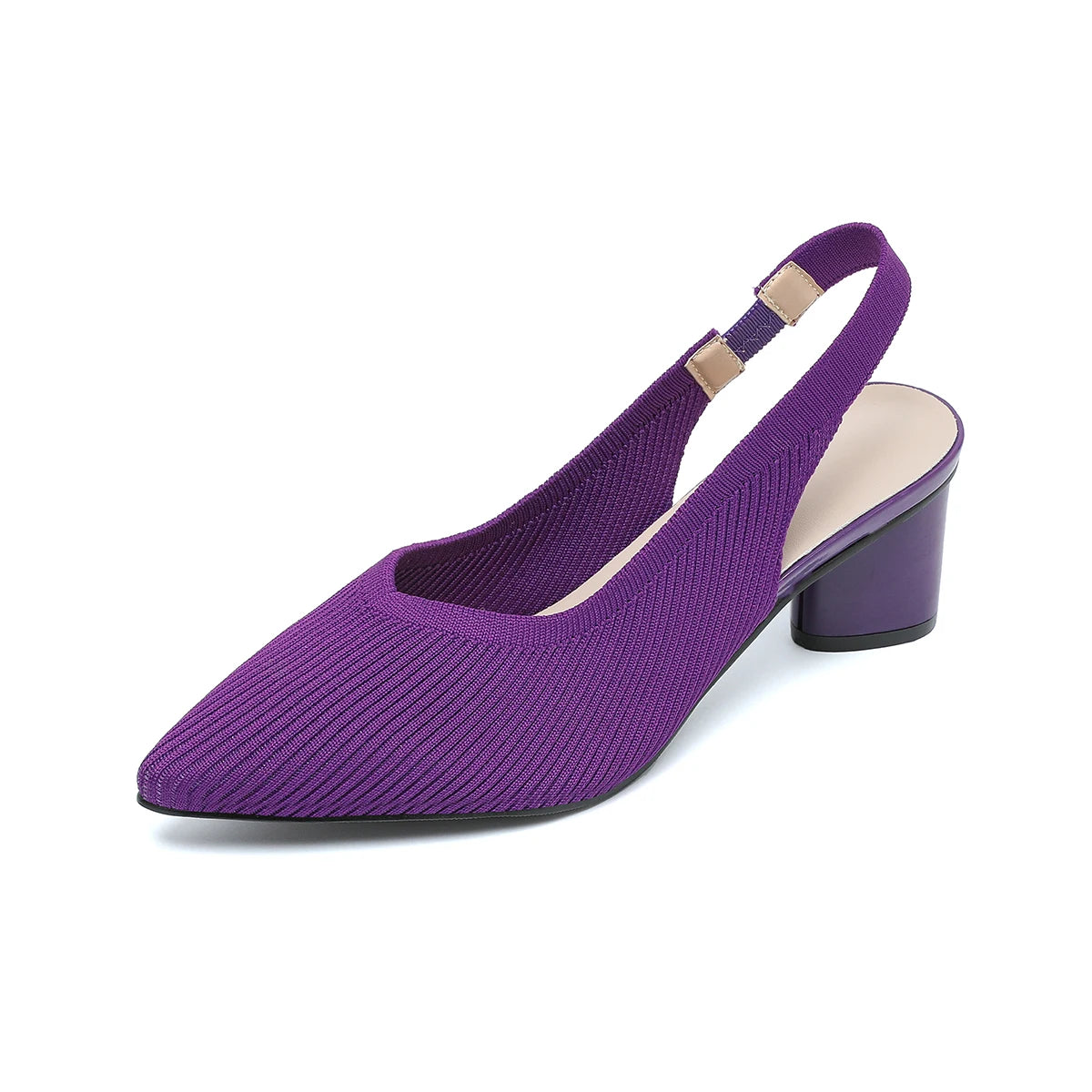 Women’s Knitted Pointed Heel Sandals