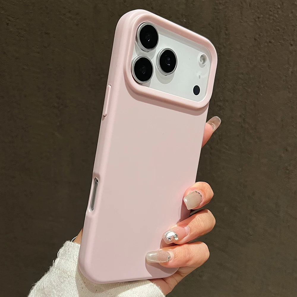 iPhone Case 17 Series – Candy Color Silicone