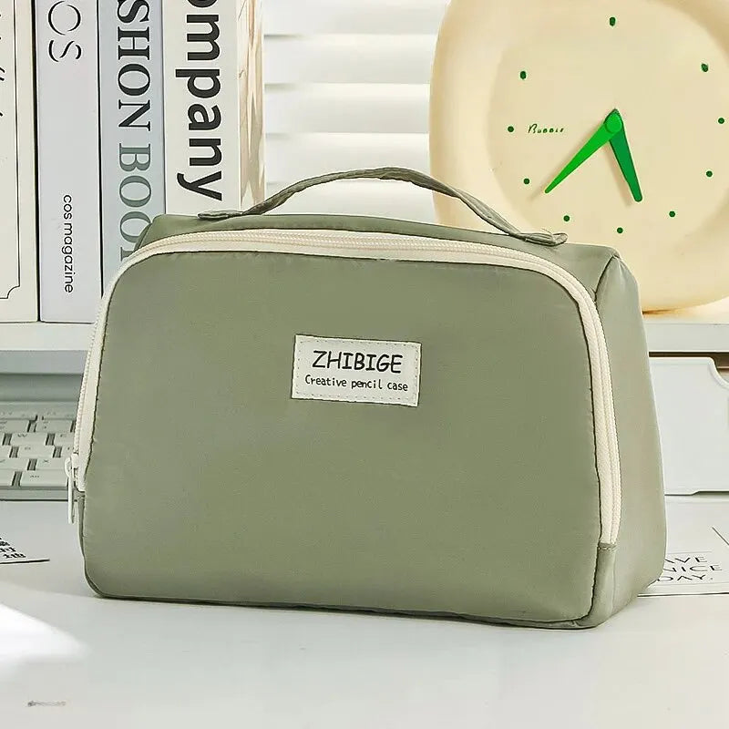 9-Layer Large Canvas Pencil Case – Multi-Functional