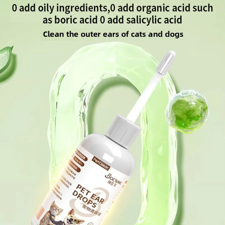 PETCLEAR Dog & Cat Ear Cleaner – 60ml