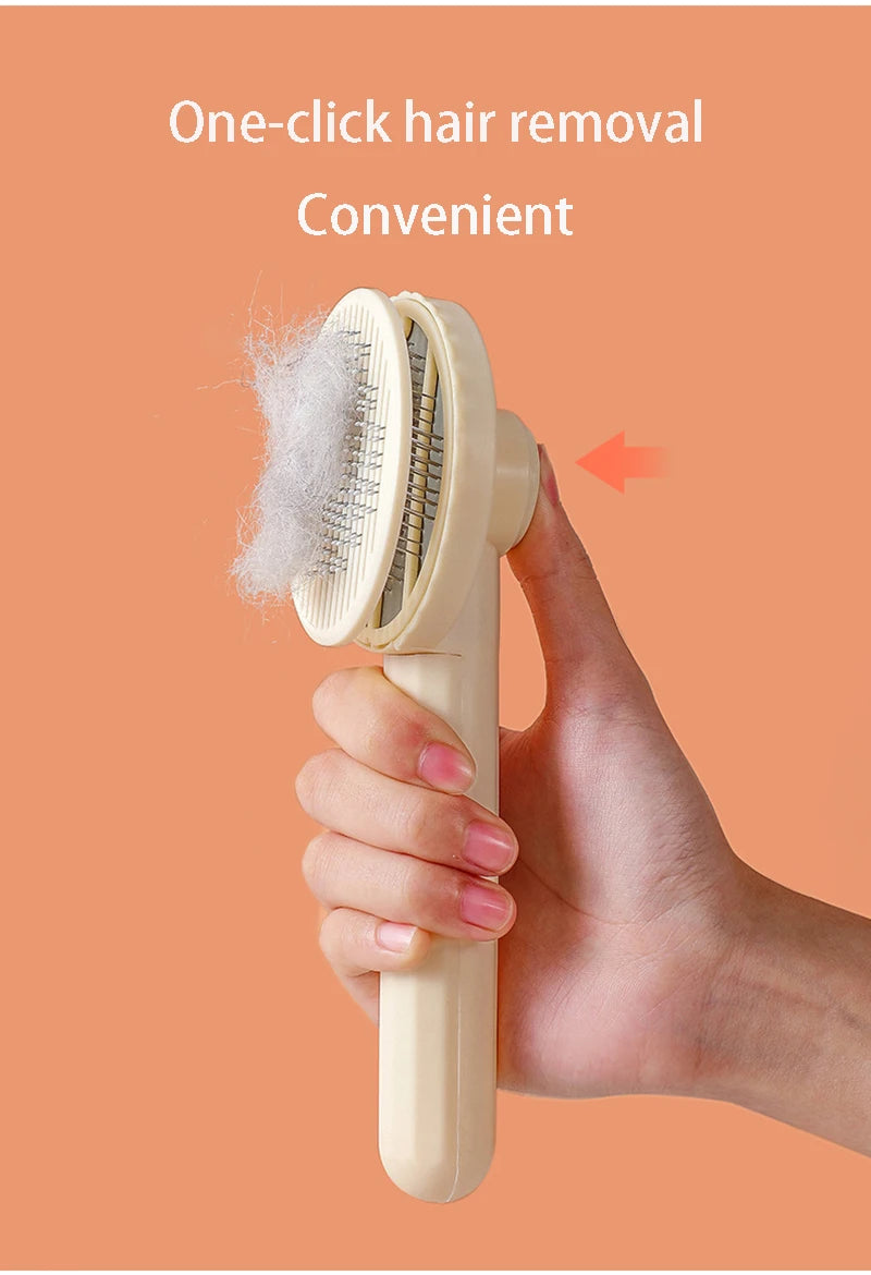Self-Cleaning Pet Brush
