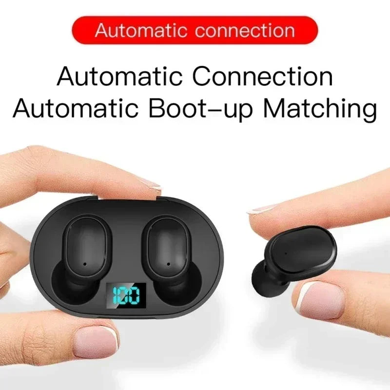 E6S TWS Wireless Bluetooth Earbuds – Noise Cancelling with Mic