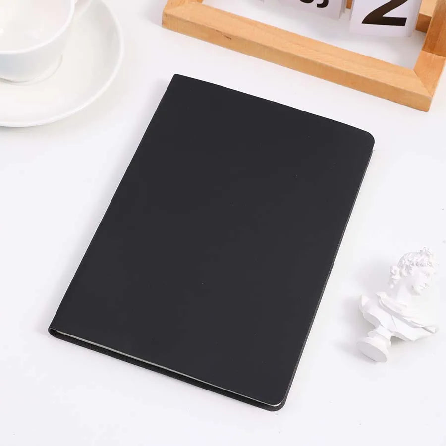 A5 Soft Leather Notebook – 120 Pages