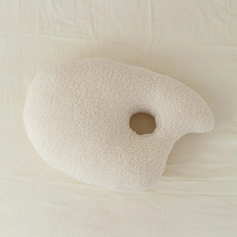 Nordic Warm Style Knot Ball Abstract Shape Pillow Sofa Cushion Stuffed Living Room Cushion Office Design Throw Pillow Round Ball