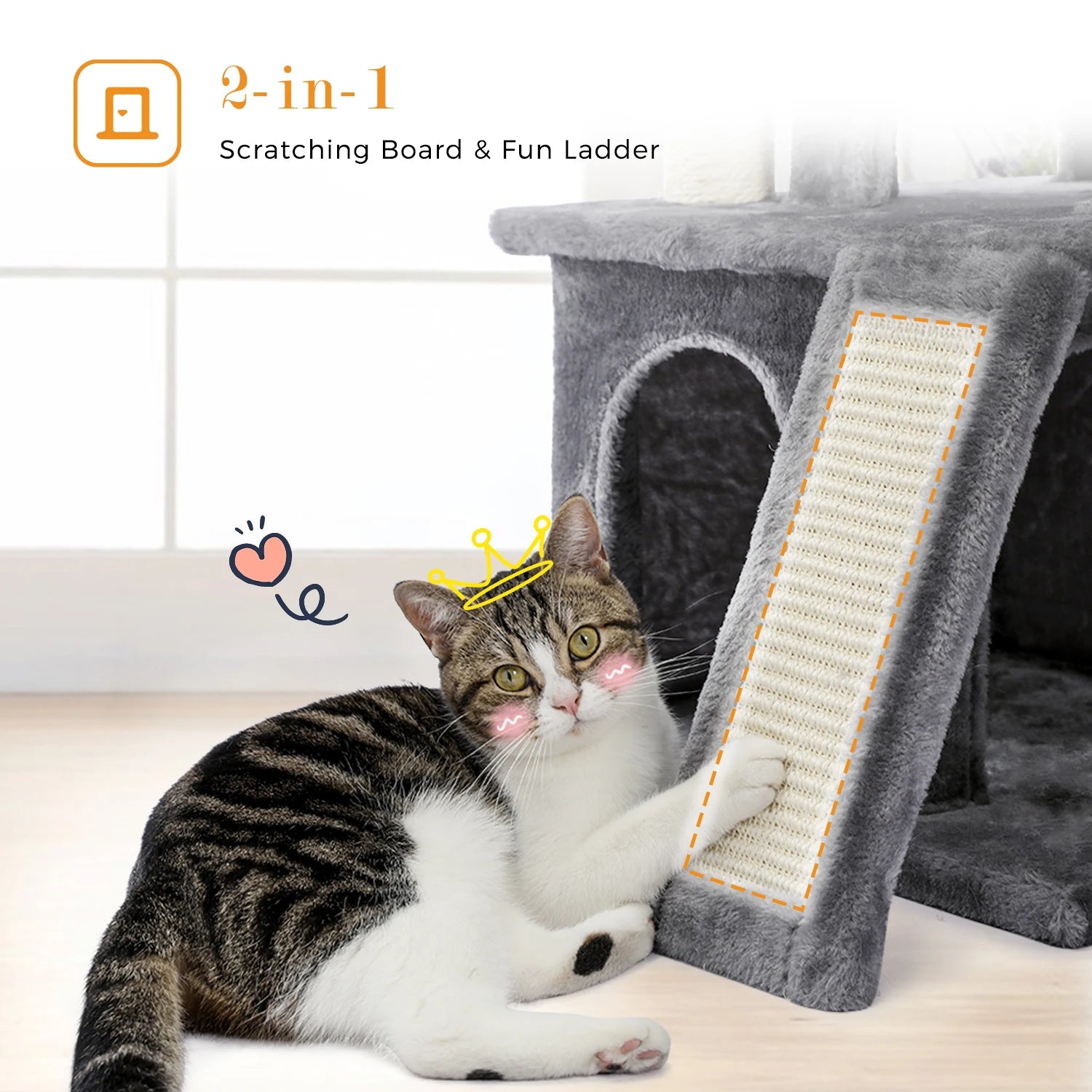 Multi-Level Cat Tower