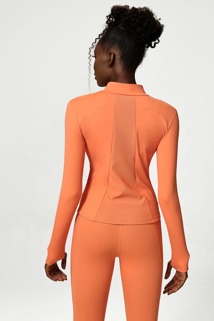 3Pcs Fitness Yoga Set Women Workout Athletic Clothing Long Sleeve Shirt Gym Bras High Waist Leggings Tights-Fitting Sportswear