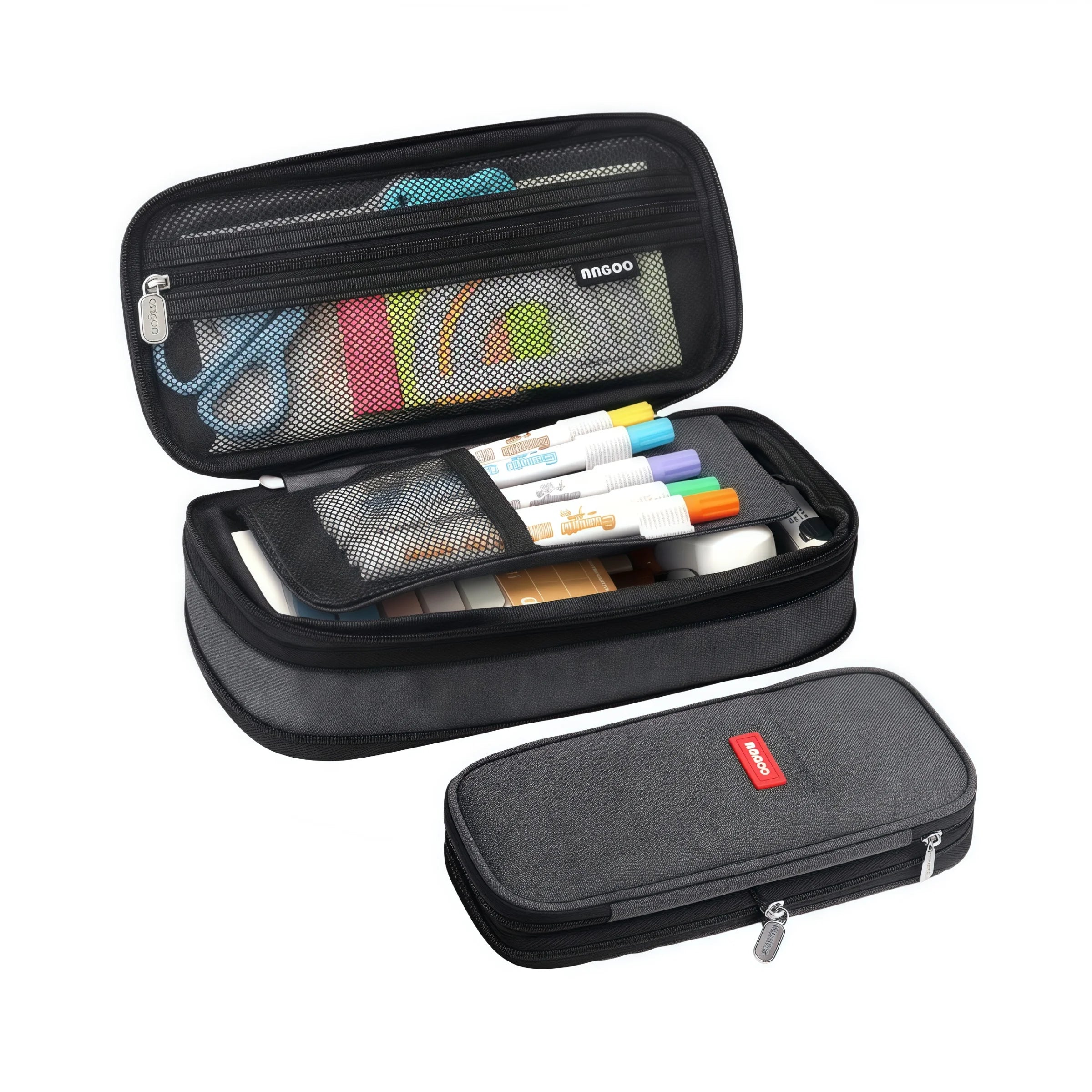 Double-Layer Canvas Pencil Case ✏️