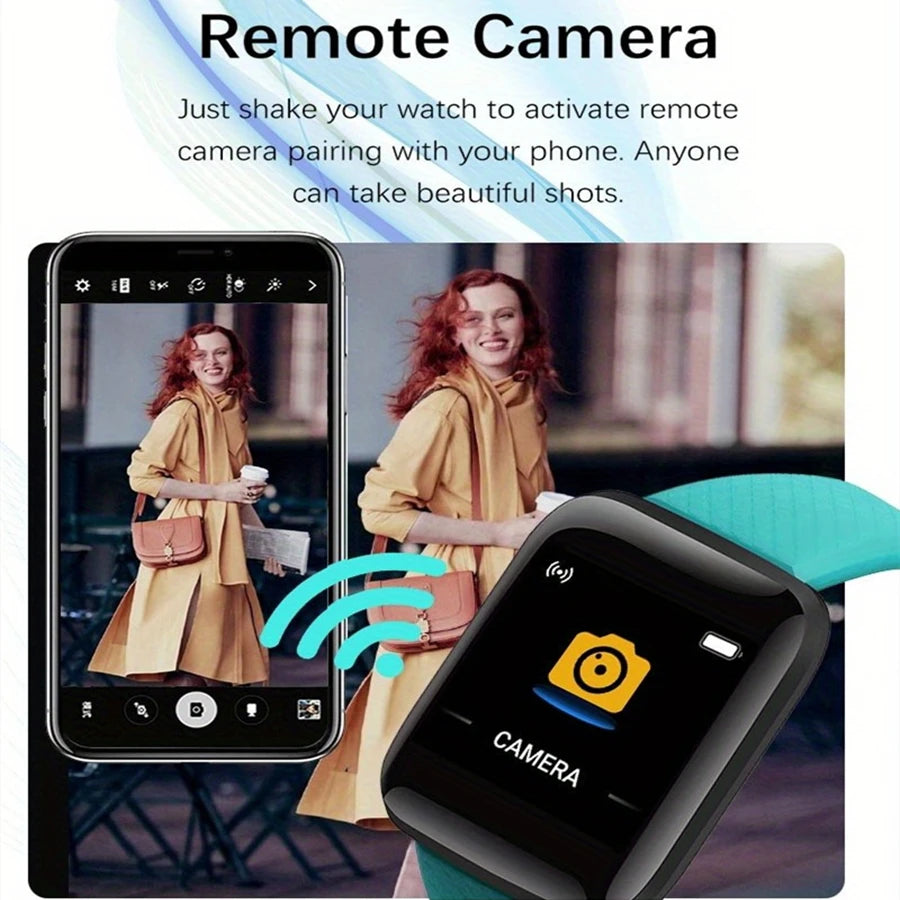 Smartwatch Fitness Tracker for Men & Women Android iOS Bluetooth Watch