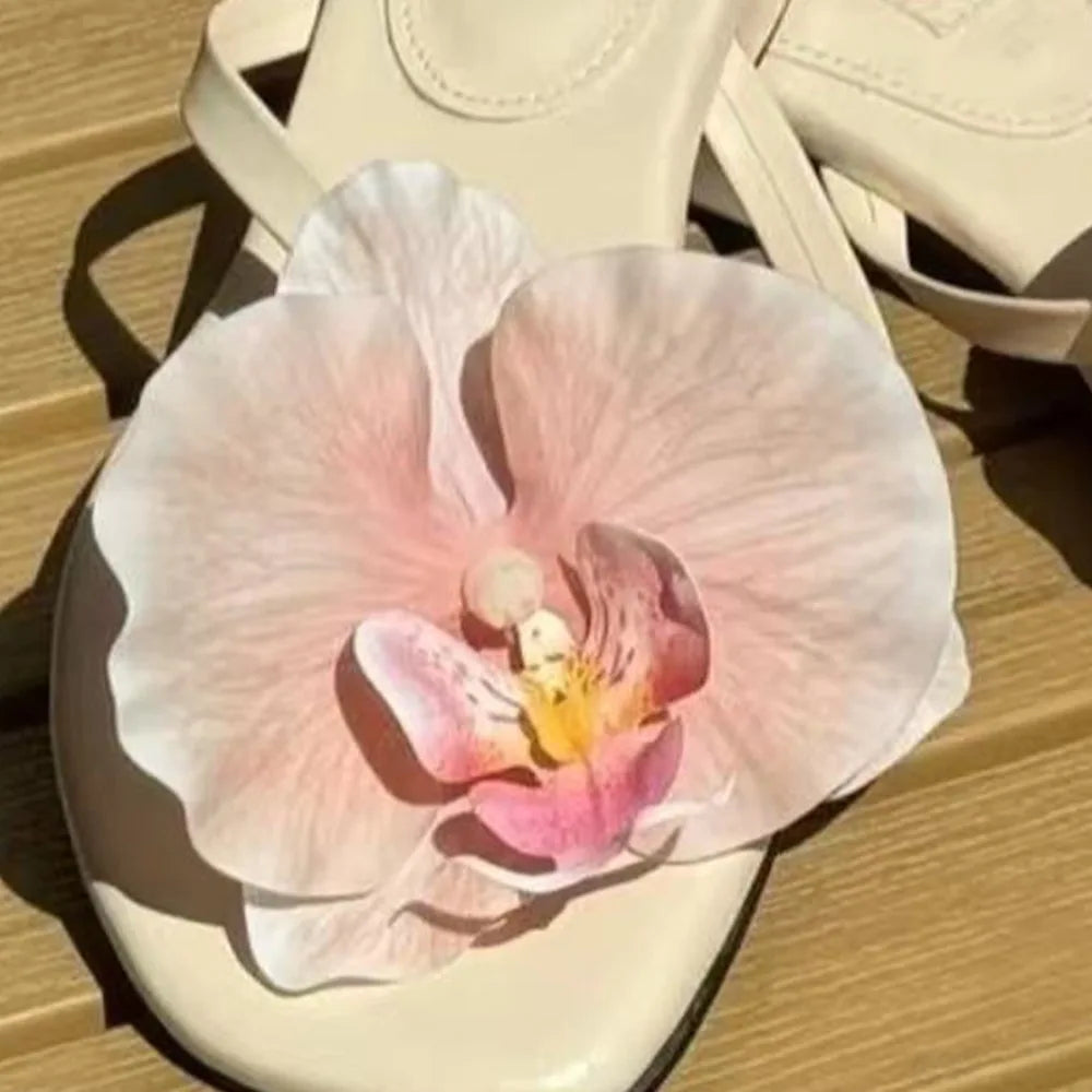 Butterfly Flower Shoe Charms