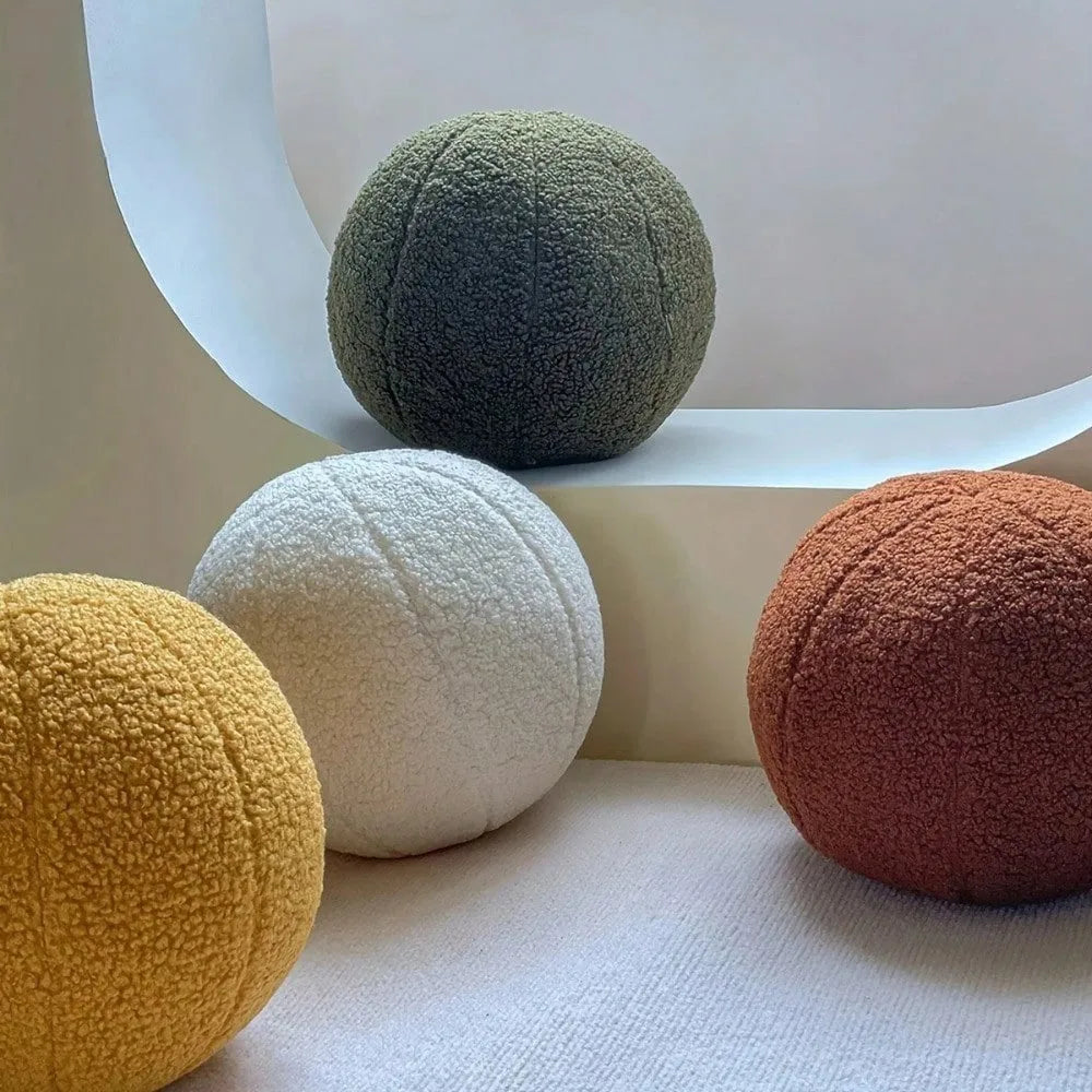 1PC Spherical Throw Pillow Nordic Style Festival Gift Home Decor Cushion Universal for Sofa Living Room