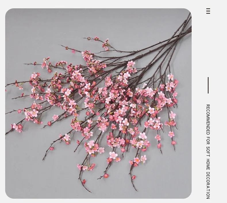 130cm Artificial Cherry Blossom Branch – Decorative