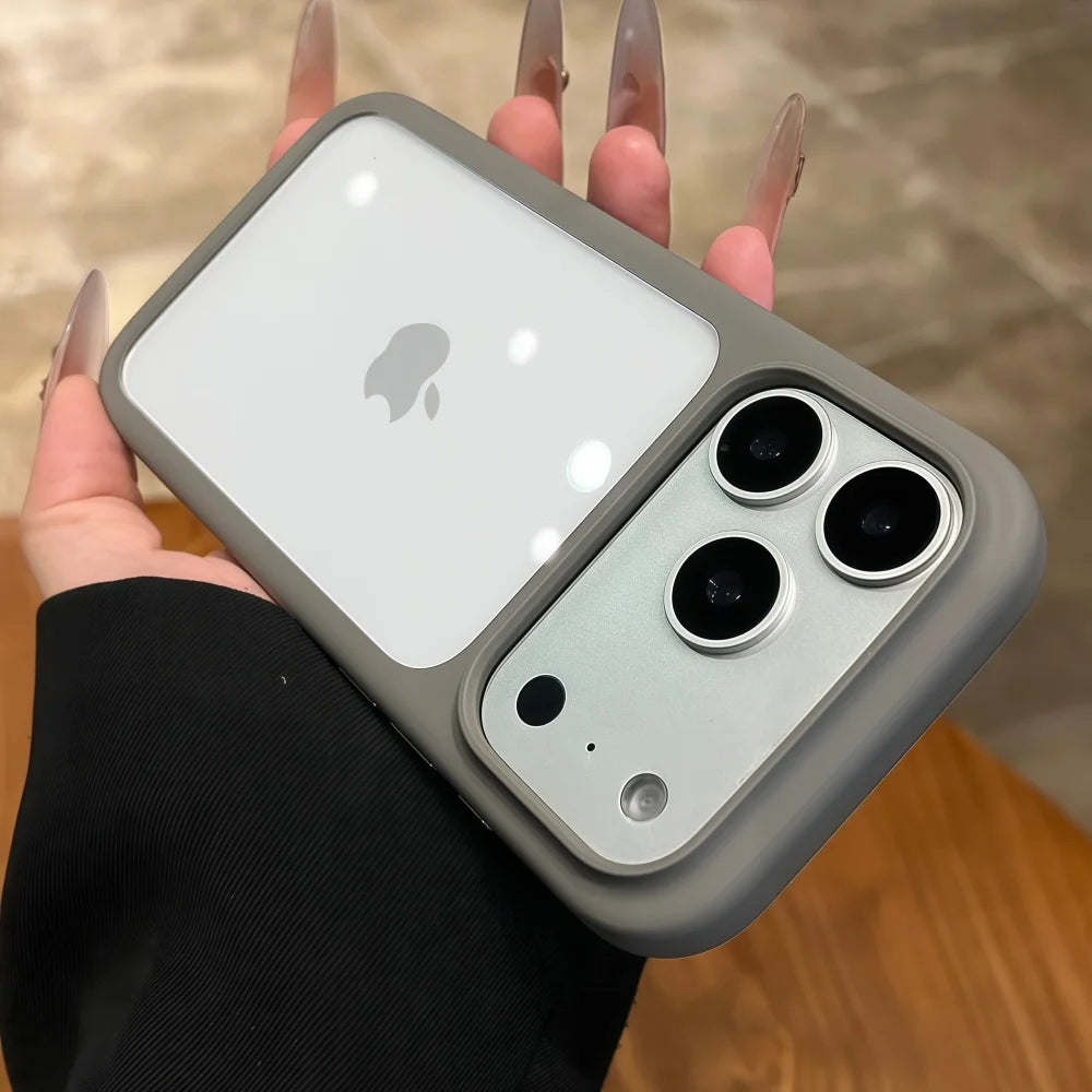 iPhone Case 17 Series – Transparent Touch Button