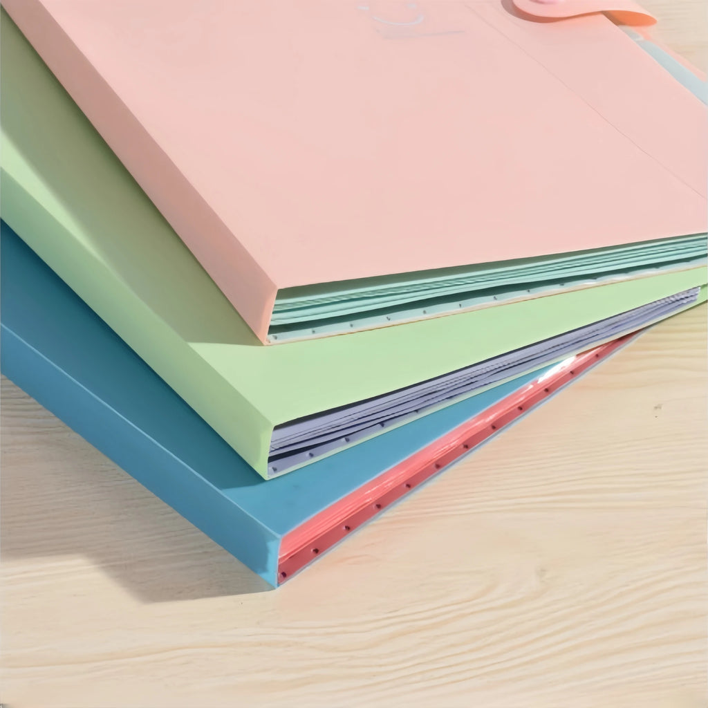 A4 Multi-Layer File Folder – Candy Colors