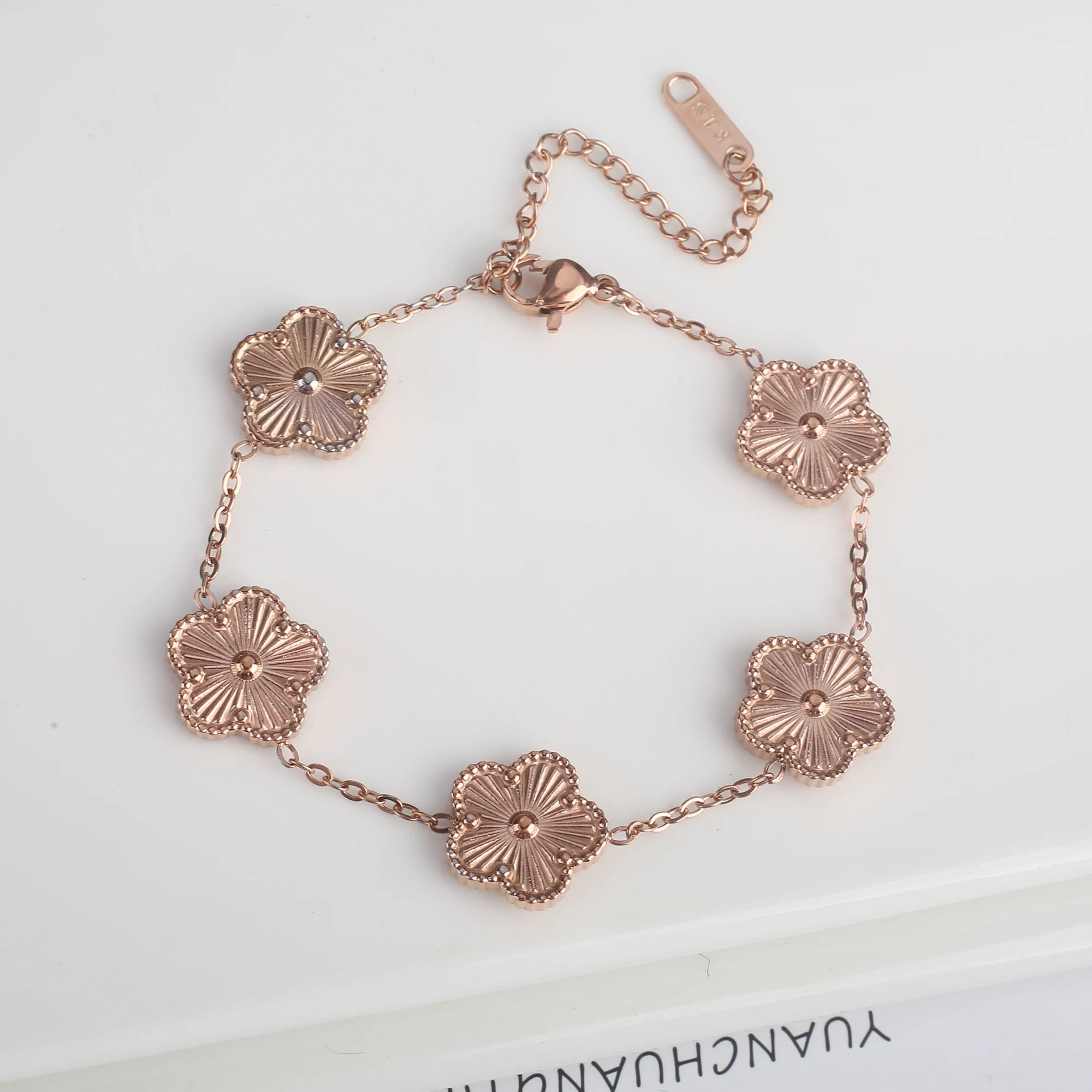 Luxury Clover Flower Bracelet