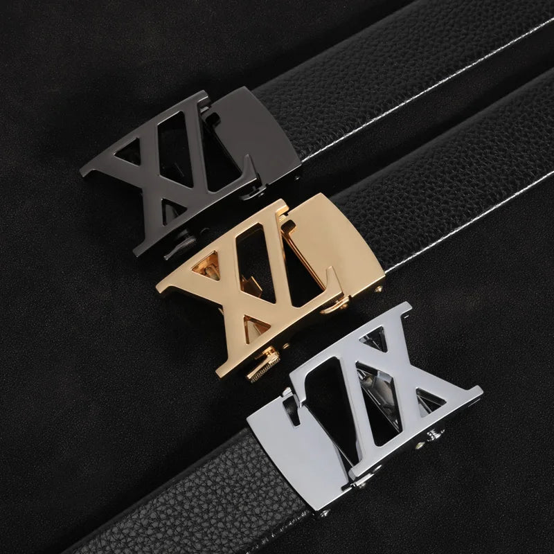 Men’s Luxury Metal Buckle Belt