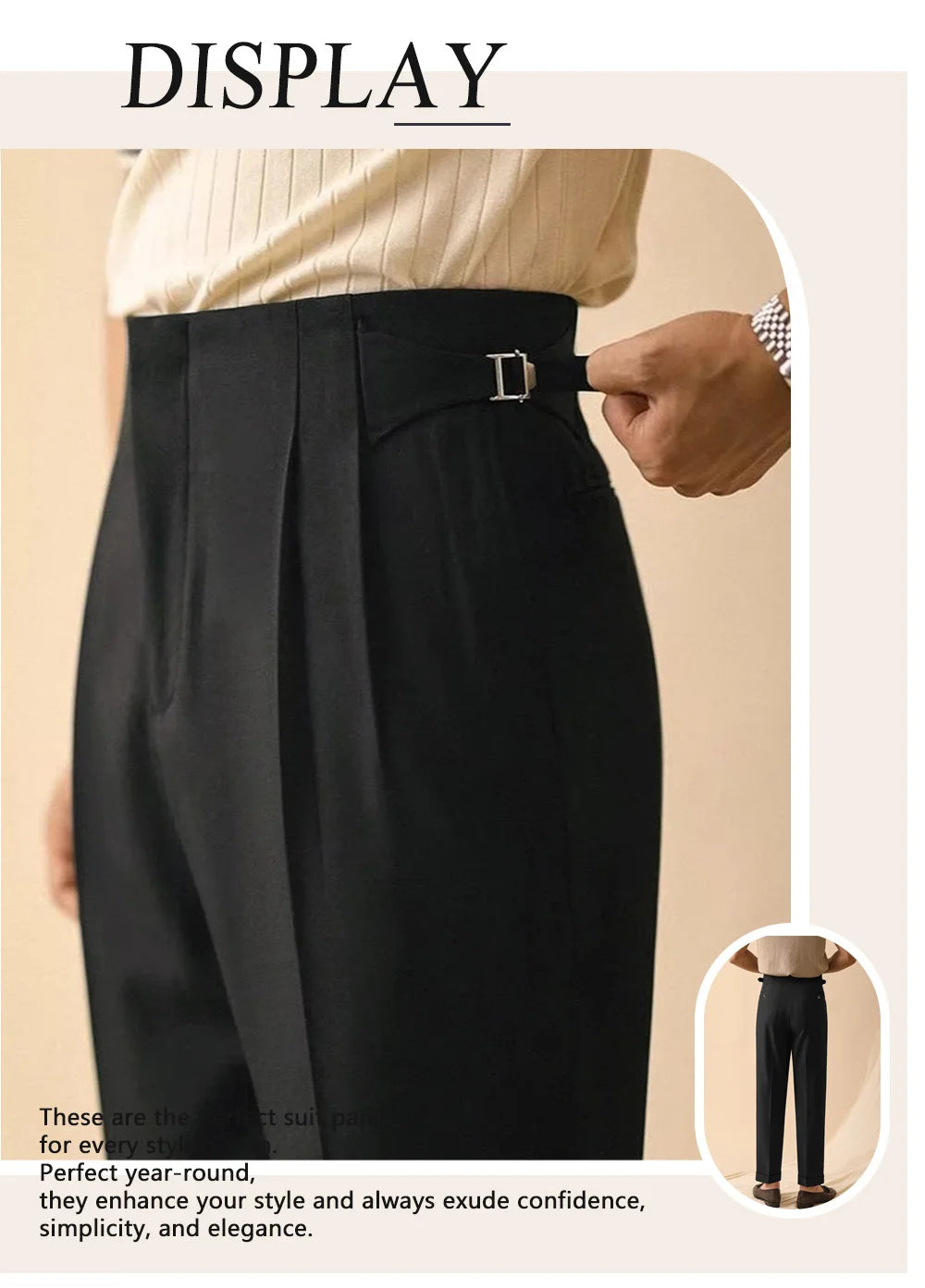 Men’s Wide Leg Pants