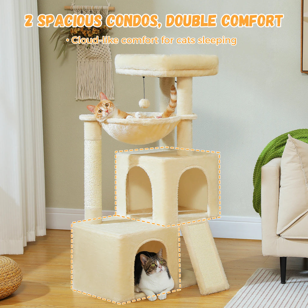 Multi-Level Cat Tower