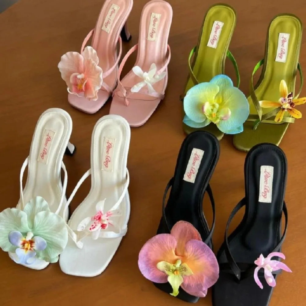 Butterfly Flower Shoe Charms