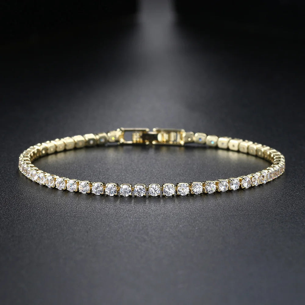 Zirconia Tennis Chain Bracelet