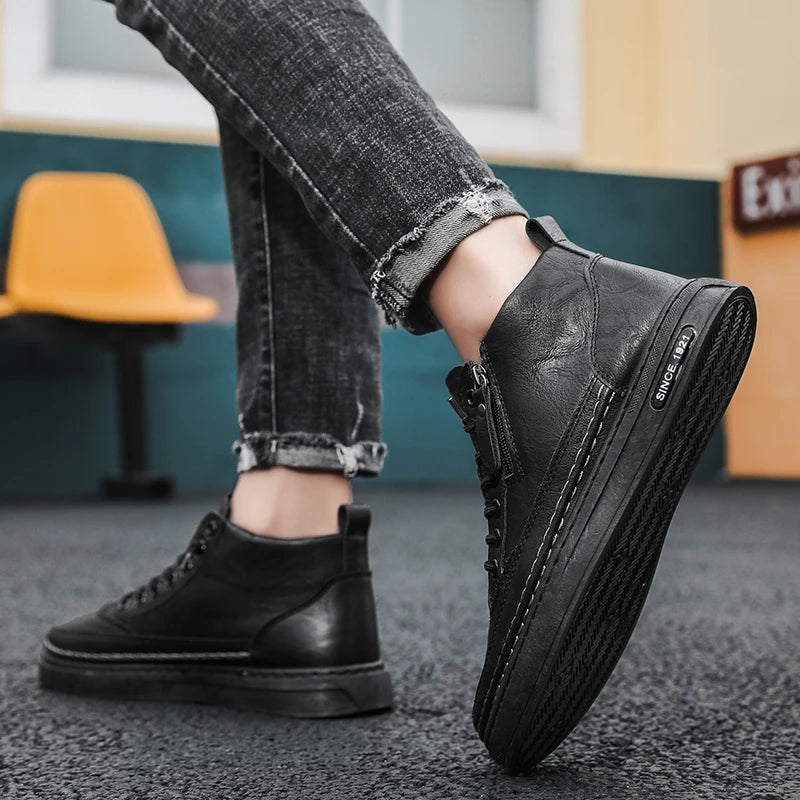 Men’s Casual Leather Boots