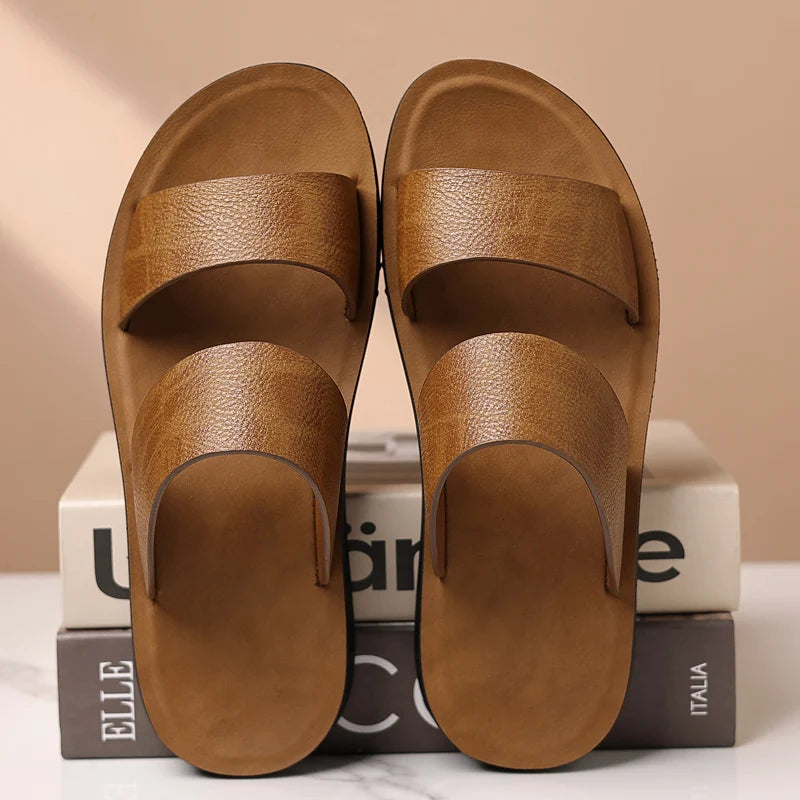 Men’s Double Buckle Summer Sandals