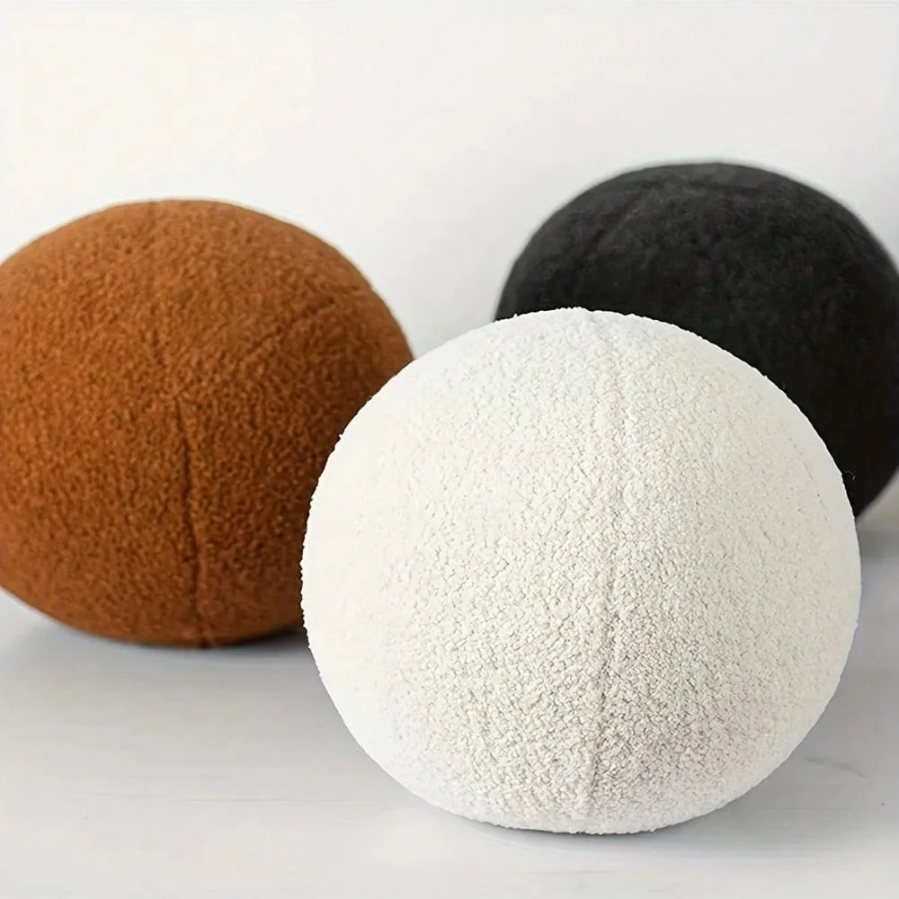 1PC Spherical Throw Pillow Nordic Style Festival Gift Home Decor Cushion Universal for Sofa Living Room