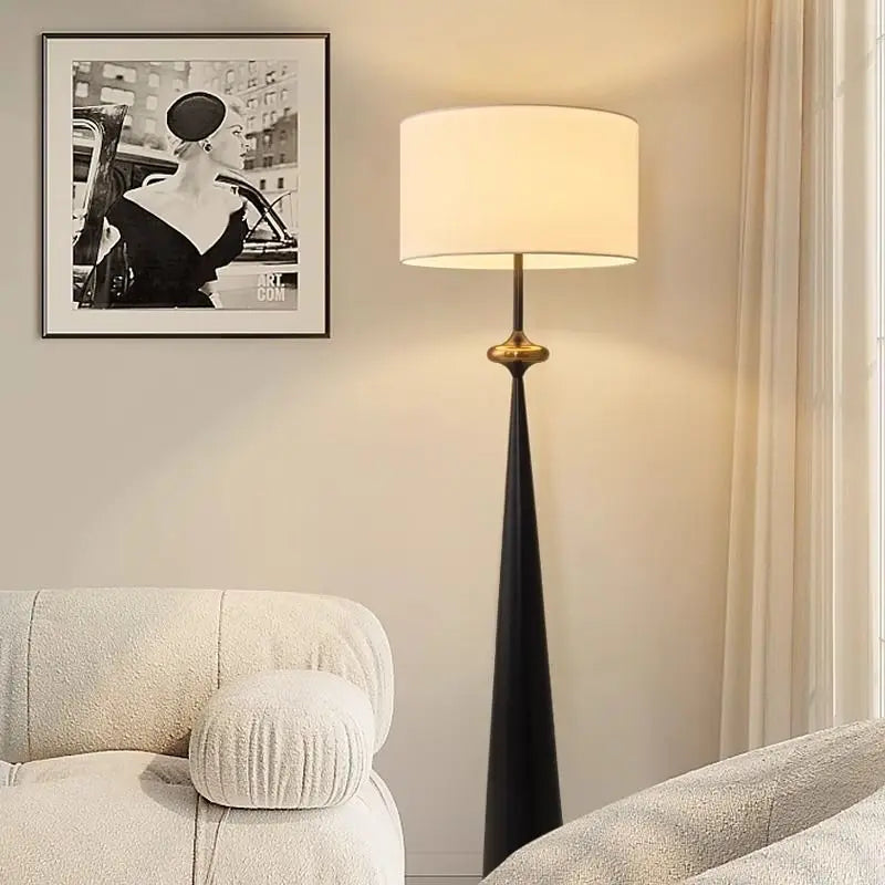 Nordic Floor Lamp Modern Minimalist Standing Light for Living Room Wabi-Sabi Inspired Luxury Design led lights room decoration