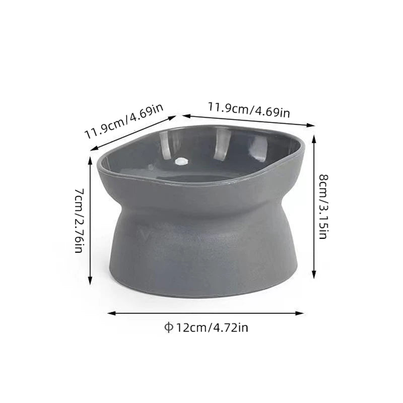 Elevated Stress-Free Cat & Dog Bowl