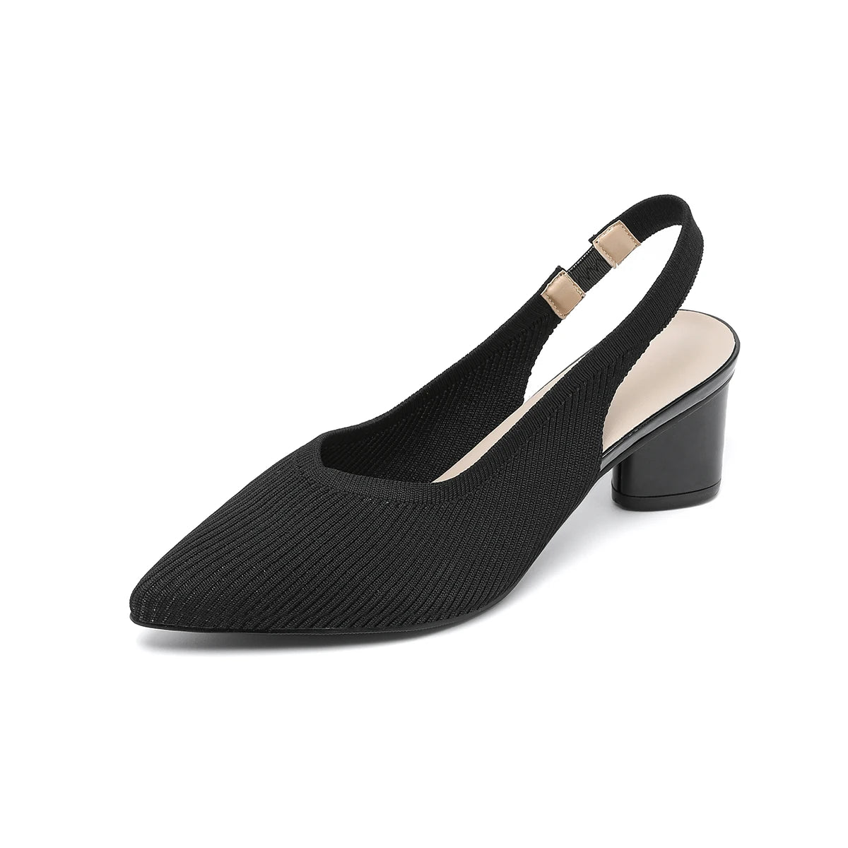 Women’s Knitted Pointed Heel Sandals