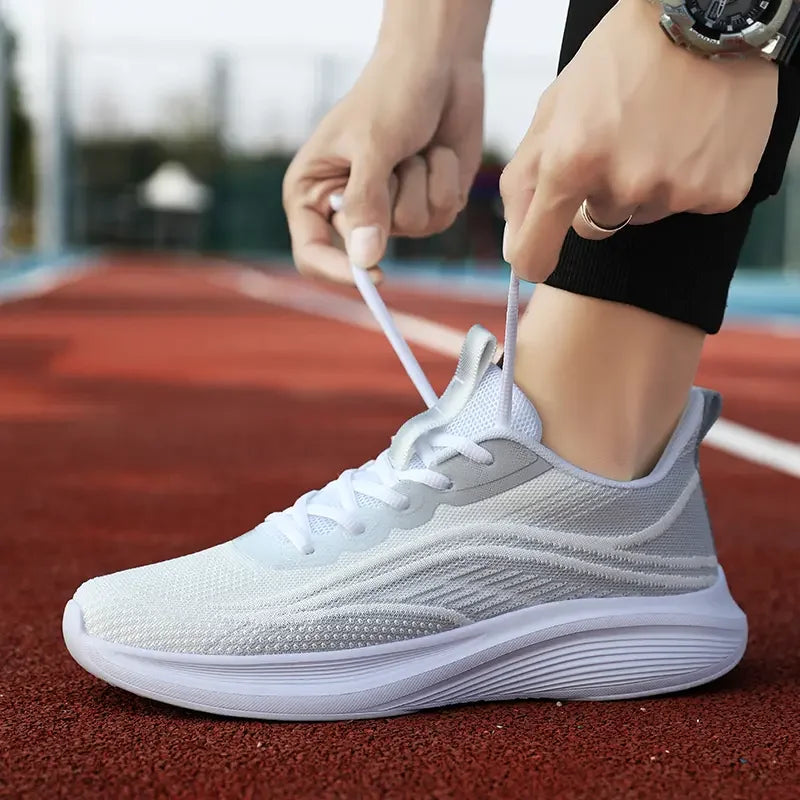 Woman Sneakers Couple Casual Running Summer Fashion Anti Slip Hiking Mesh Breathability Athletic Shoe Tennis Woman Trend 2023
