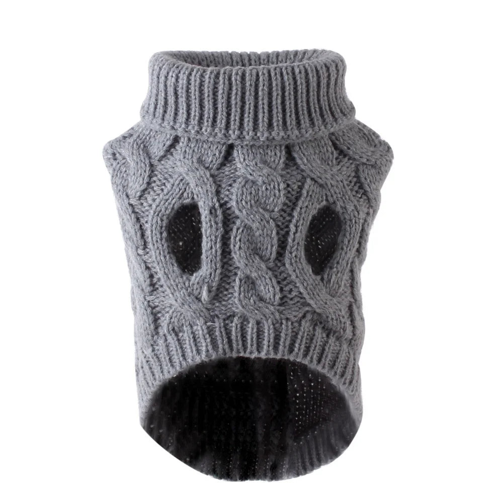 Cozy Winter Dog Sweater
