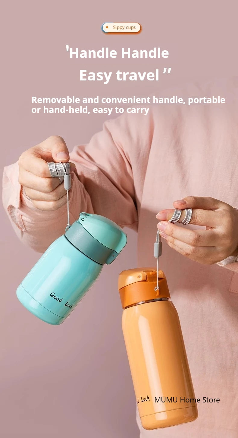 200/350ml Stainless Steel Pocket Thermos – Insulated