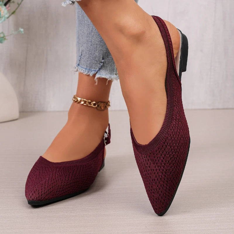Women’s Pointed Toe Flat Sandals