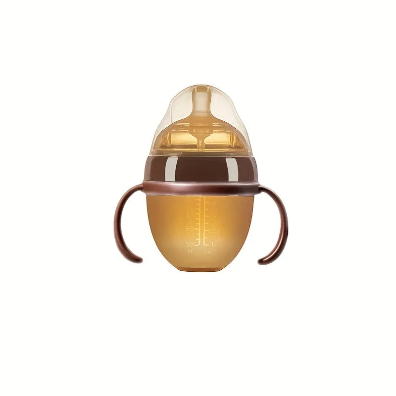 Brown Baby Bottle – 150ML with Handle