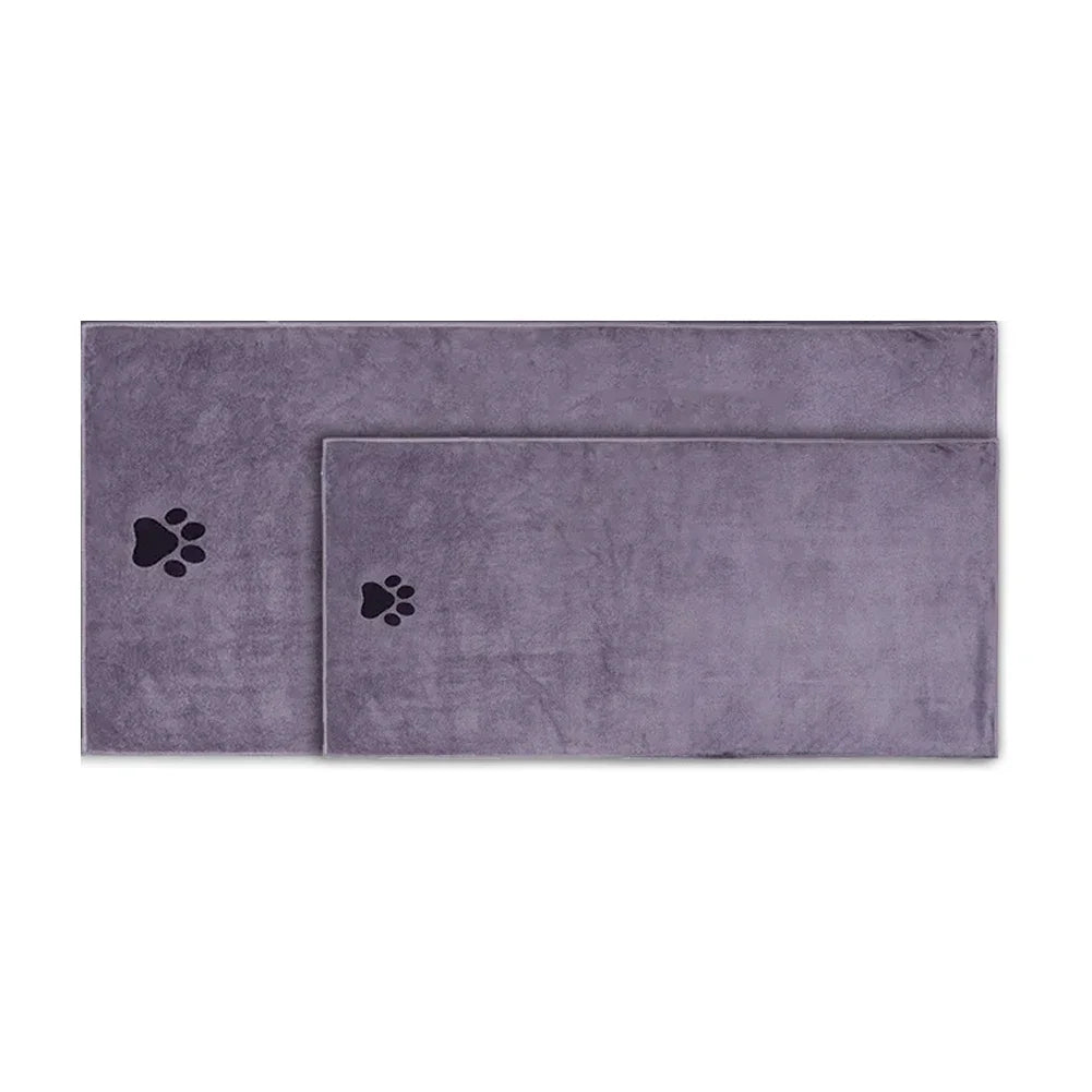 Microfiber Pet Bath Towel – Super Soft & Absorbent