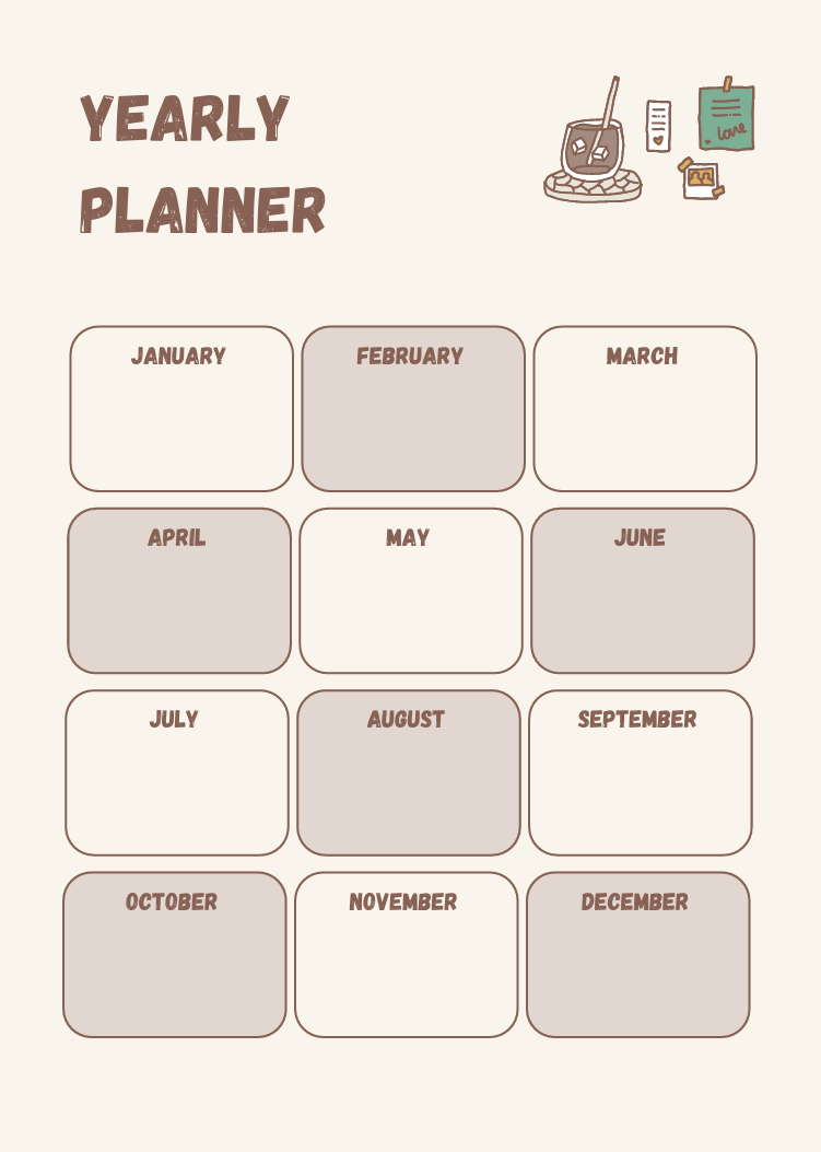 Ultimate All-in-One Life Planner Bundle PDF | Aesthetic Daily, Weekly, Monthly & Yearly Organizer | Student & Study Planner | Digital Download