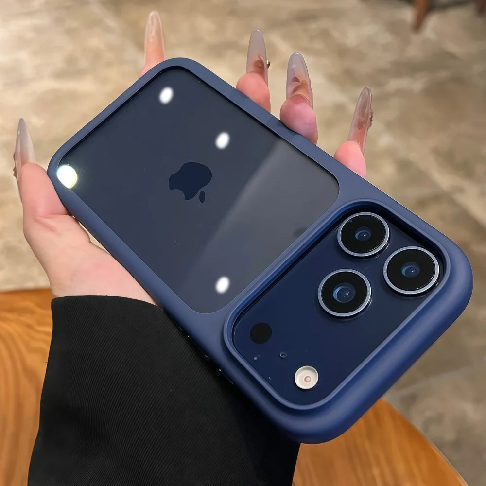 iPhone Case 17 Series – Transparent Touch Button