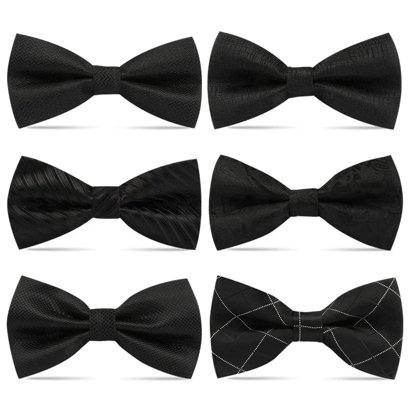 Men’s Black Bow Tie