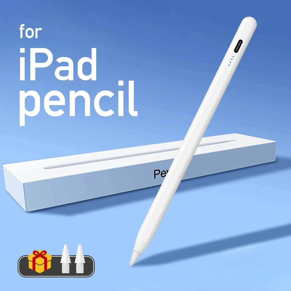 iPad Pencil Stylus – Palm Rejection & Power Indicator