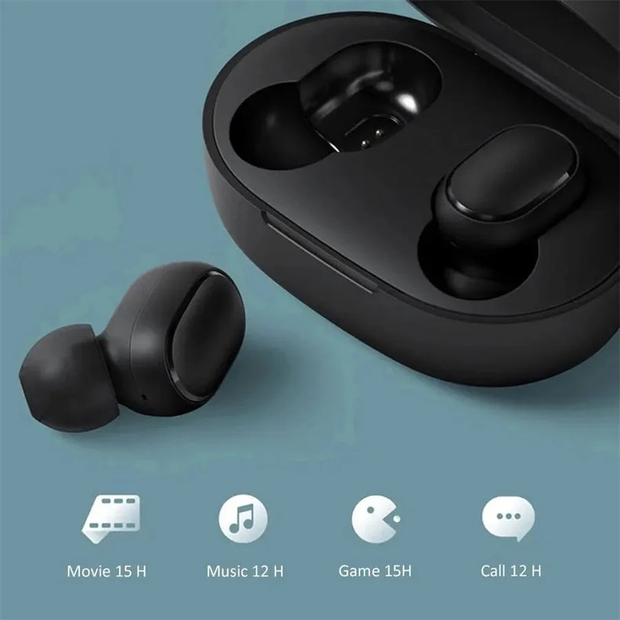 A6S TWS Wireless Bluetooth Earbuds LED Touch Stereo Sports Headphones