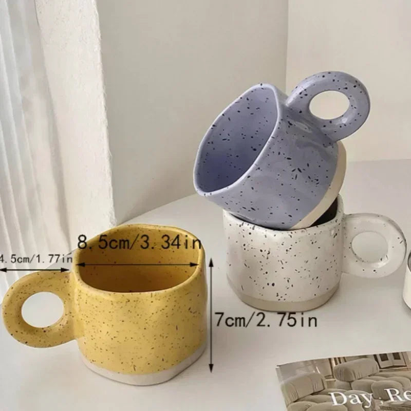Korean Style Ceramic Coffee Mug